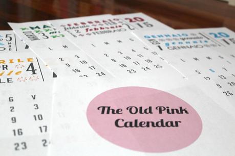 Vi faccio un regalo: The Old Pink Calendar