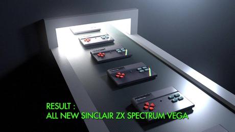 Sinclair ZX Spectrum Vega - Lo spot del progetto