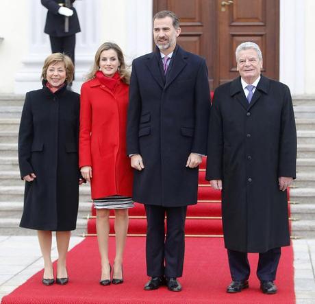 Il gelo di Berlino, per Felipe e Letizia di Spagna