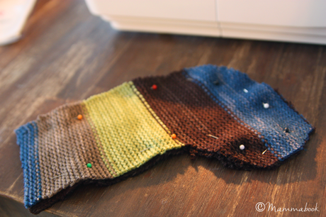 Un calzino (riciclato) per Nikolaus – DIY recycled Christmas sock