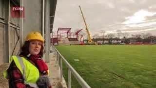 (VIDEO)FC United of Manchester, i lavori per lo stadio(1^ Parte Dicembre 2014)