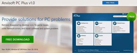 Anvisoft PC Plus: software libero che risolve automaticamente i problemi del PC