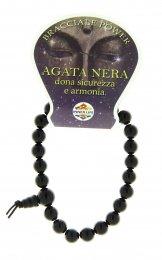 Bracciale Power Agata Nera