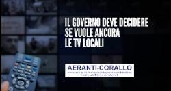 Le tv locali protestano con uno spot contro le decisioni governative