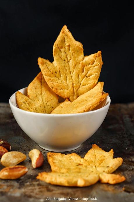 Biscotti alle noci brasiliane Biscoito amanteigado de castanha-do-pará