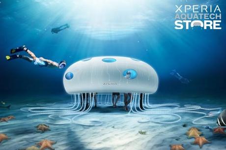 Xperia Aquatech Store: ecco il primo store subaqueo di Sony