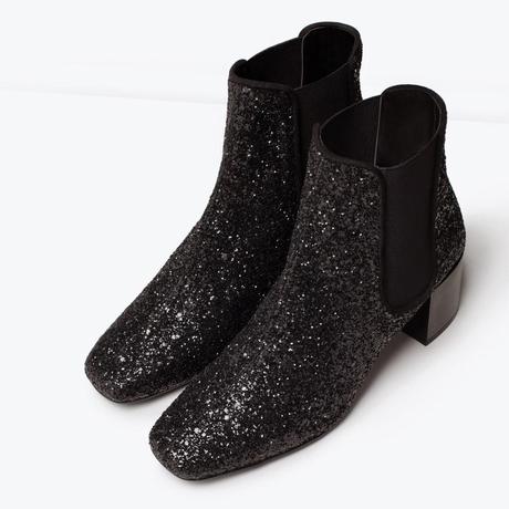 Voce del Verbo Volere / glitter boots