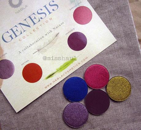 NABLA COSMETICS GENESIS COLLECTION | SWATCHES AND COMPARISON
