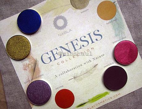NABLA COSMETICS GENESIS COLLECTION | SWATCHES AND COMPARISON NABLA COSMETICS GENESIS COLLECTION | SWATCHES AND COMPARISON
