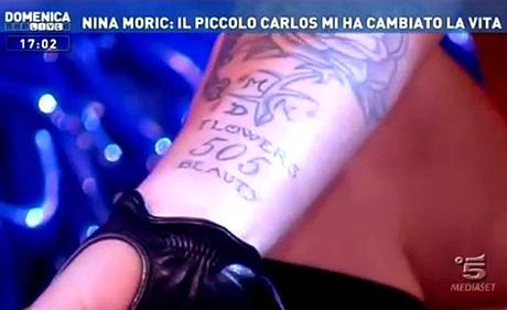 nina-moric-polso-tatuaggio-domenica-live-8-dicembre-2013-1