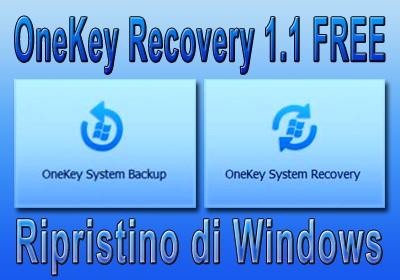 Basta Formattare se Windows è al sicuro con Aomei OneKey Restore