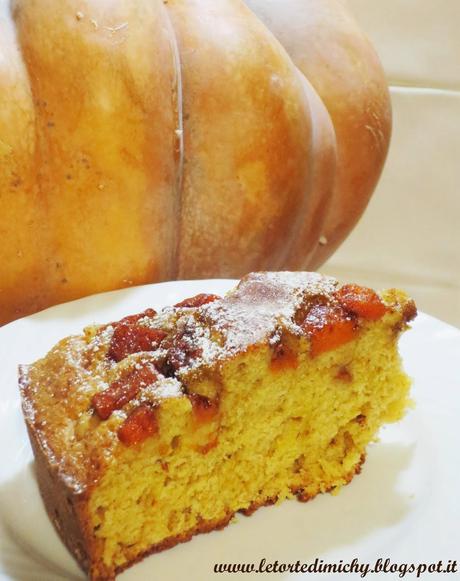 Torta speziata alla zucca caramellata