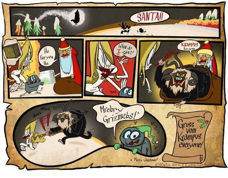 The Wonderful Creatures in Pop Culture(8): Krampus! The Wonderful Creatures in Pop Culture(8): Krampus!