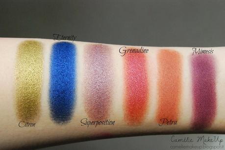 Nabla Cosmetics Genesis Collection Preview: swatches, comparazioni & prime impressioni