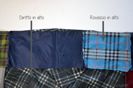 Come fare una stuoia pic nic impermeabile dal tessuto di ombrelli e un lenzuolo! Divertiti all'aperto in modo ricicloso senza bagnarti! Un tutorial di www.cucicucicoo.com
