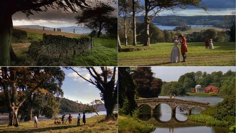 Location di Barry Lyndon in Irlanda, Inghilterra e Germania