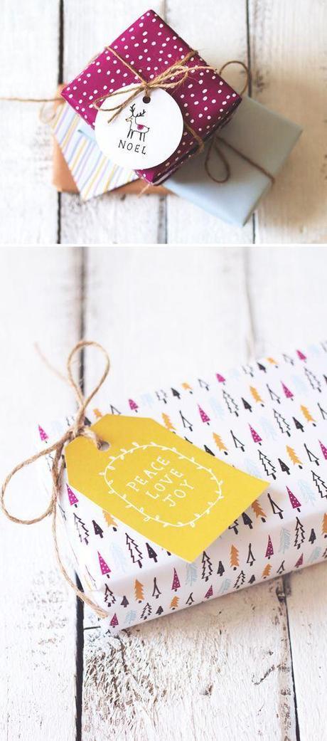 Idee per Natale: Christmas Gifts, tags & wraps christmas-tags