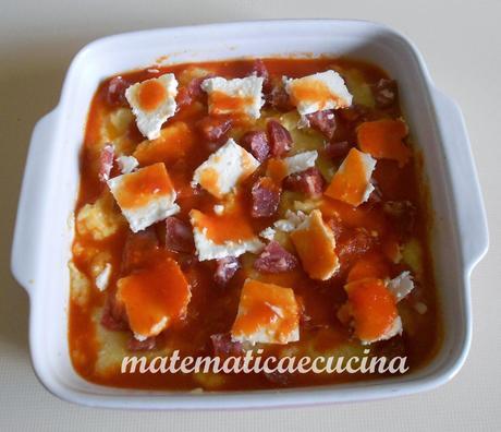 Polenta con Quartirolo e Salame Polenta con Quartirolo e Salame
