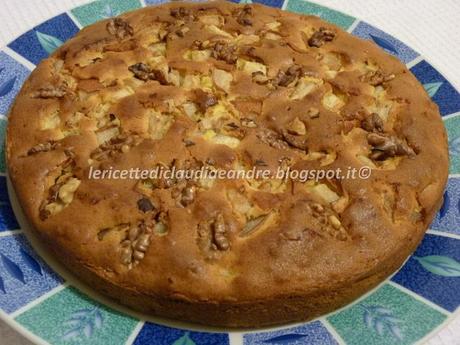 9 Torte con pere e noci