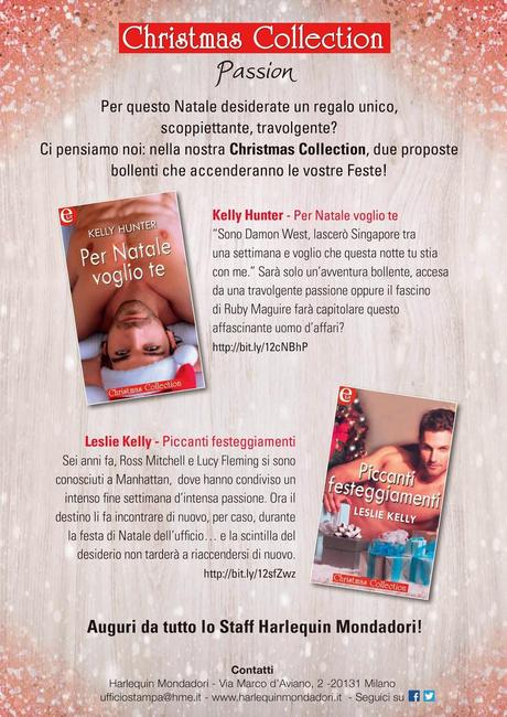 Segnalazione #Christmas Collection per la Harlequin Mondadori