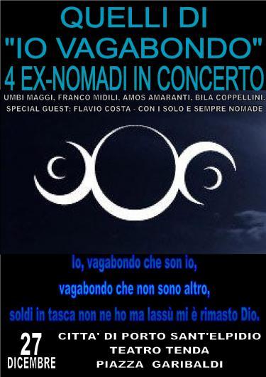 QUELLI DI IO VAGABONDO - 4 EX-NOMADI IN CONCERTO