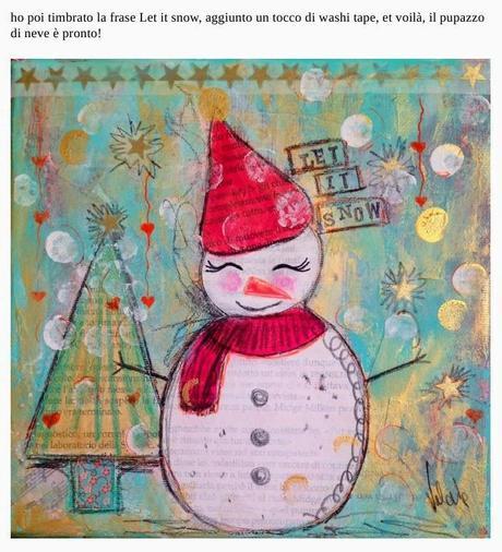 Come fare un quadro con la tecnica mixed media- Tutorial di Rosa e Turchese Come fare un quadro con la tecnica mixed media- Tutorial di Rosa e Turchese