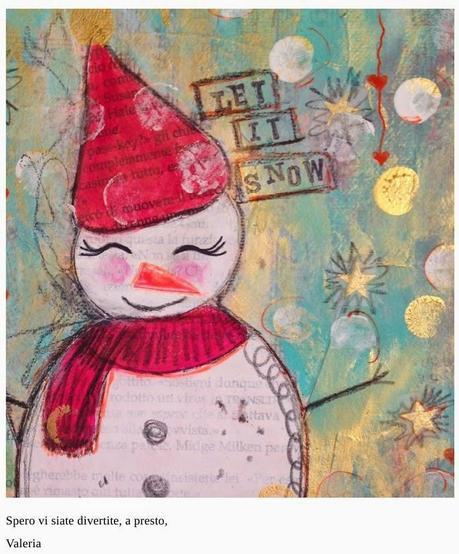 Come fare un quadro con la tecnica mixed media- Tutorial di Rosa e Turchese Come fare un quadro con la tecnica mixed media- Tutorial di Rosa e Turchese