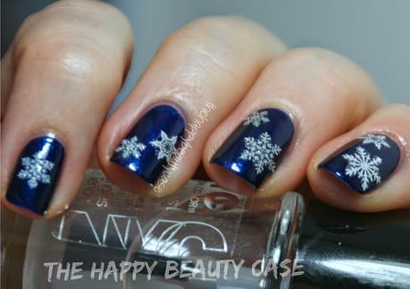 [Winter Nail Art Challenge]#2 - Snow Flakes