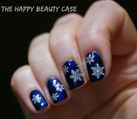 [Winter Nail Art Challenge]#2 - Snow Flakes