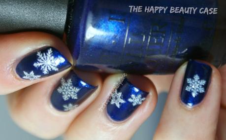 [Winter Nail Art Challenge]#2 - Snow Flakes