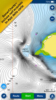 Navionics Boating: si abbina a SonarPhone e trasforma iPhone e iPad in ecoscandaglio