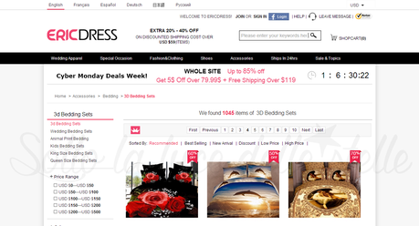 Ericdress bedding sets Moda - Ericdress Christmas dress up: idee outfit per Natale