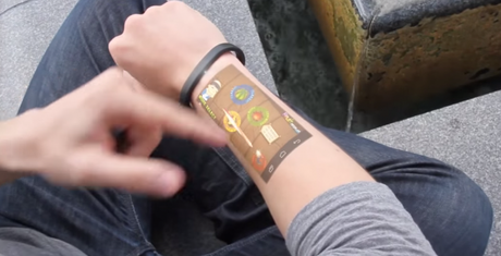 Lo smartphone è a portata di braccio! cicret