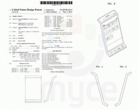 Samsung ed il nuovo brevetto per uno smartphone con display flessibile