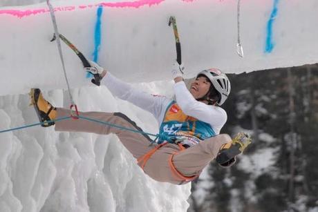 Coppa del Mondo di ice climbing in Val Passiria