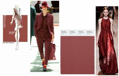 Color Trends: Marsala, color of the year 2015.