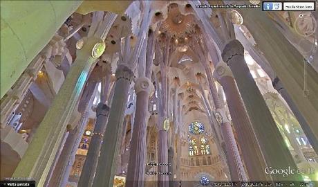 L'Alhambra e la Sagrada Familia visitabili su Street View