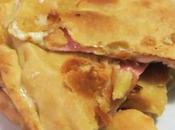 Schiacciata stracchino, mozzarella prosciutto cotto