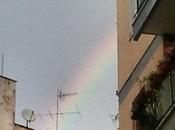 arcobaleno spuntò palazzi