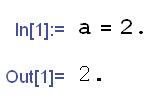 mathematica, assegnazione immediata