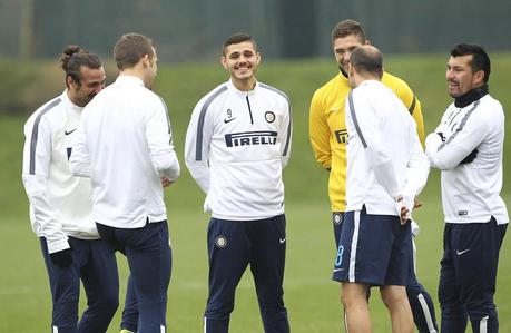 Inter: penultimo allenamento in vista dell’Udinese