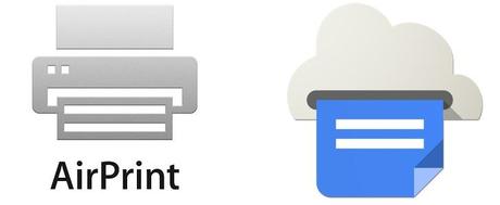 Google Cloud Print e Apple AirPrint