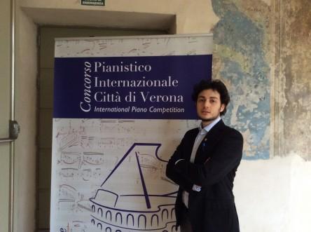 Verona capitale mondiale del pianoforte per una notte: grande attesa per la finale del concorso internazionale “Città di Verona” Riccardo Vecellio Segate