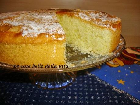 Torta soffice al limone senza glutine