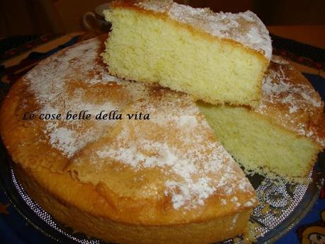 Torta soffice al limone senza glutine