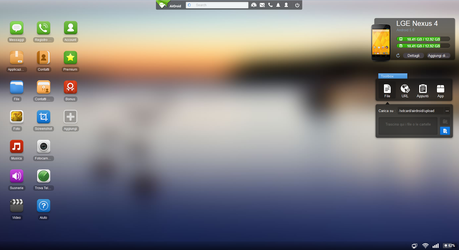 AirDroid 3 e mirroring