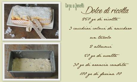 Dolce di ricotta col Bimby