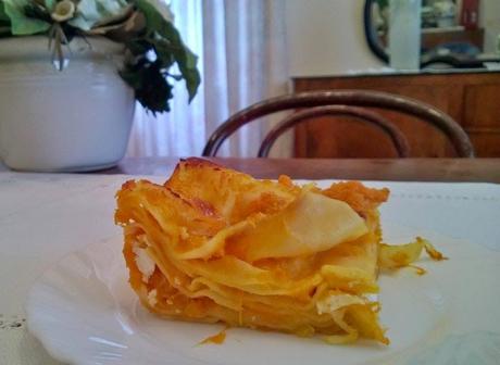 Lasagna con crema di zucca (ricetta)
