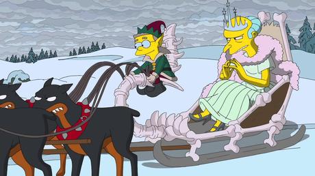 I Simpson omaggiano Frozen della Disney