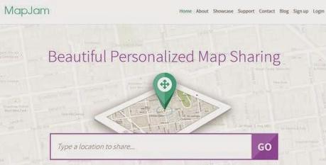 MapJam: creare eleganti mappe personalizzate